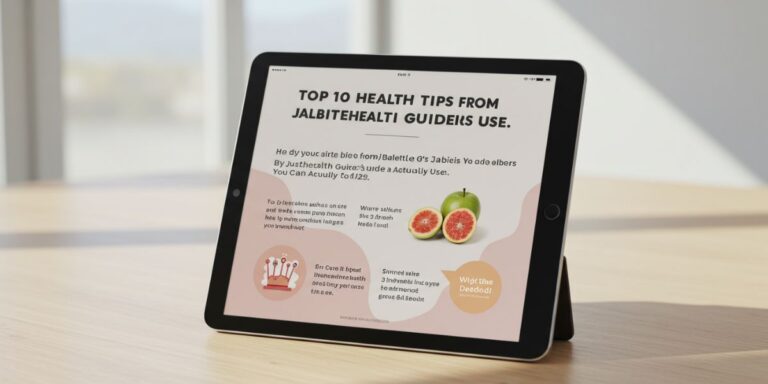 Top 10 Health Tips from byjustalittlebite’s JalbiteHealth Guides You Can Actually Use Top 10 Health Tips from byjustalittlebite’s JalbiteHealth Guides You Can Actually Use