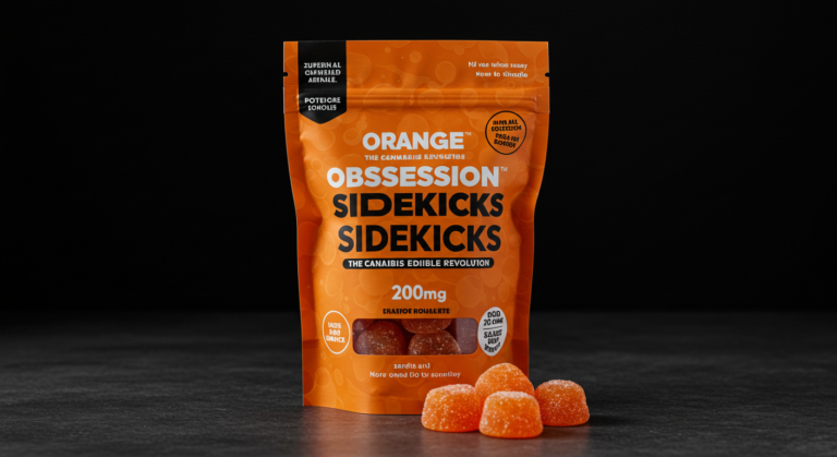 Orange Obsession Sidekicks 200mg Gummies: The Cannabis Edible Revolution