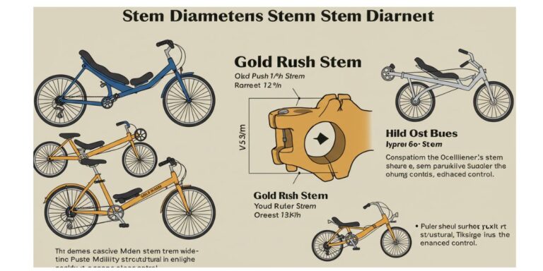 Gold Rush Stem Diameter vs. Other Recumbents: What Makes It Unique? Gold Rush Stem Diameter vs. Other Recumbents: What Makes It Unique?