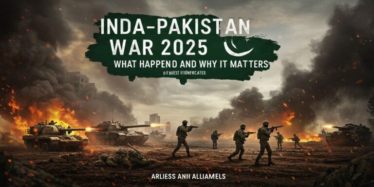 India-Pakistan War 2025: What Happened and Why It Matters India-Pakistan War 2025: What Happened and Why It Matters